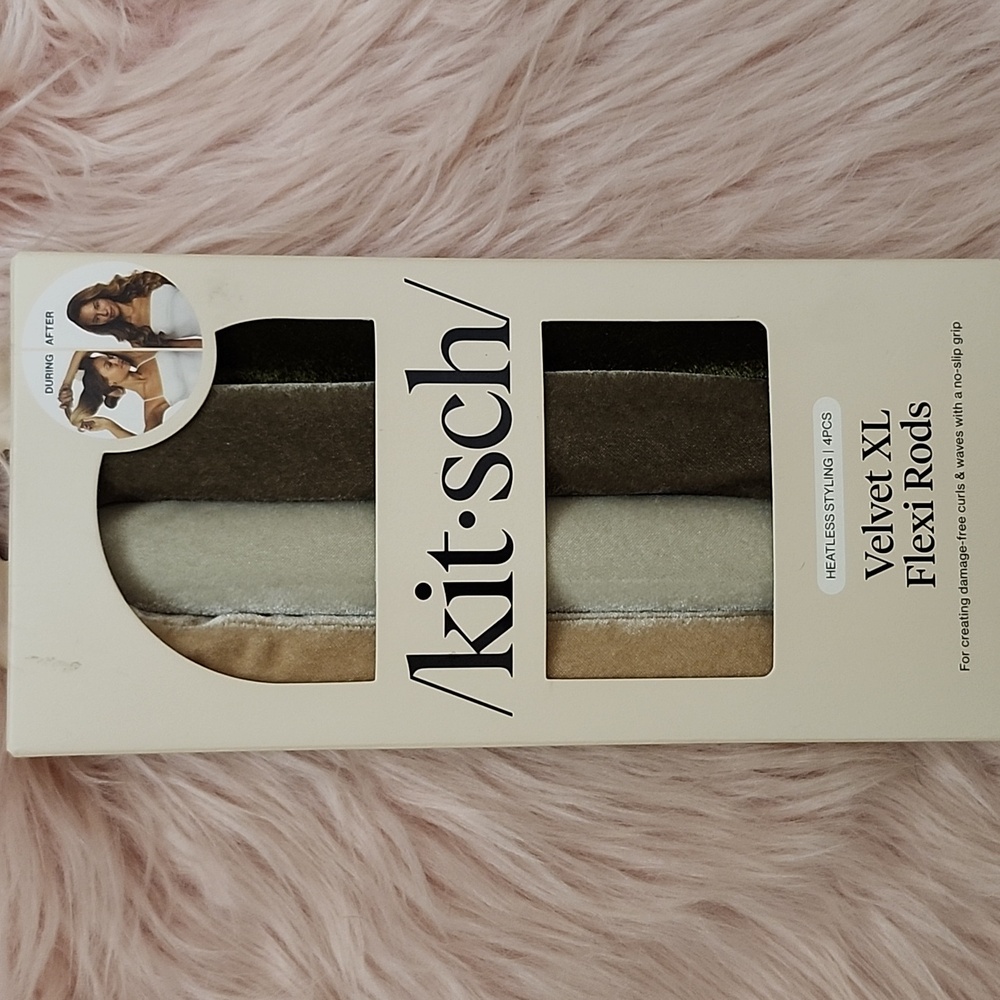 Brand New KITSCH VELVET XL FLEXI-RODS-4CT